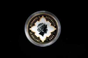 HRH Queen Elizabeth II Golden Jubilee of Accession 1952-2002 $20 Good & Silver - 2