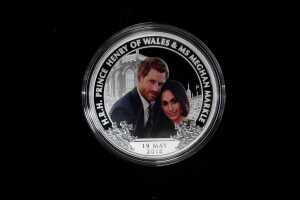 Royal Wedding 2018 $1 Silver Proof Coin, 1 oz