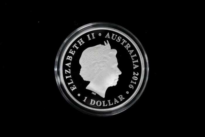 Returned and services league of Australia, 2016 $1 Silver Proof Coin, 1 oz