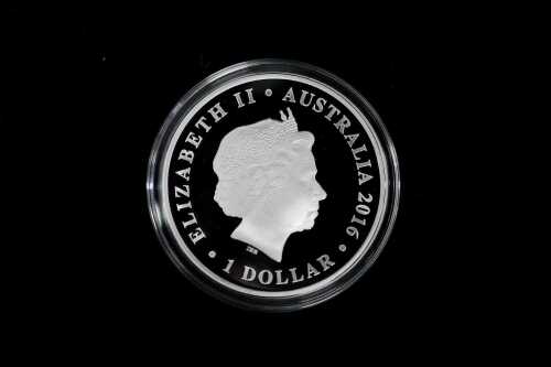 Returned and services league of Australia, 2016 $1 Silver Proof Coin, 1 oz