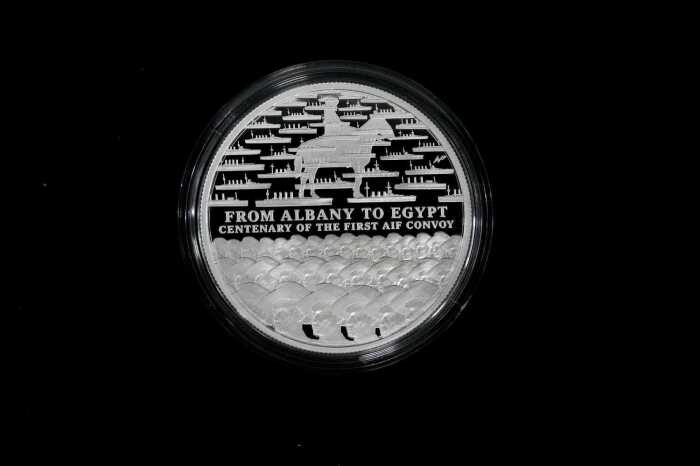 AIF Sail From Albany, 2014, $1, Silver Proof Coin, 1 oz