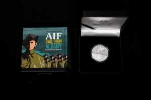 AIF Sail From Albany, 2014, $1, Silver Proof Coin, 1 oz - 3