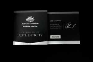 Australian Bravery, 2015, $5, Gold plated Silver Proof Coin, 1 oz - 3