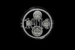 100 Years of Australian Coinage 2016 $5 Silver Proof Coin, 1 oz - 2