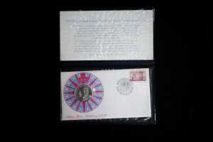 Matthew Flinders Medallic Cover 1774-1974 - 2