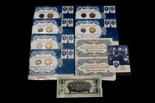 Centenary of Australian Banknotes 2013 coin and stamp sets