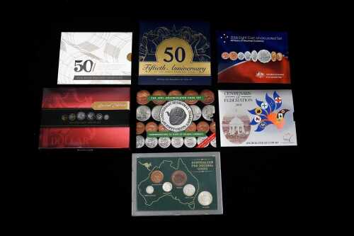81 · Six Australian uncirculated coin sets