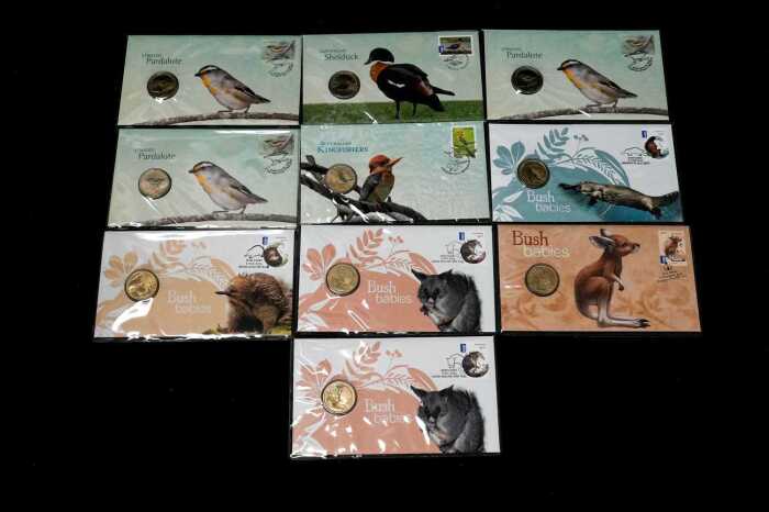 Group of Australian native animal PNCs