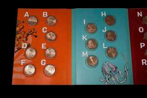 Great Aussie Coin Hunt, 2022 full set of 26 $1 coins - 3