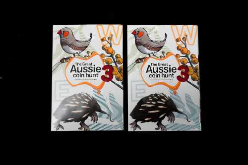 Two Great Aussie Coin Hunt 2022 full sets of 26 coins