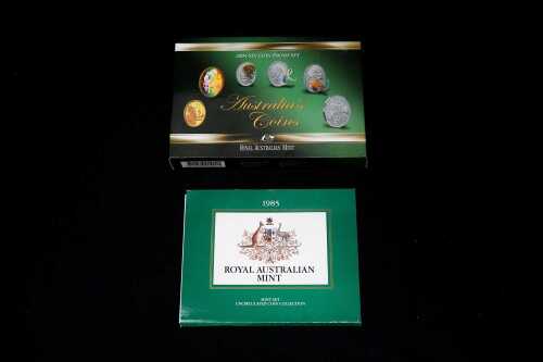 Two uncirculated coin sets