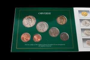 Two uncirculated coin sets - 6
