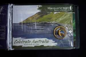 Celebrate Australia $1 coin collectors album plus a 1992 $5 proof coin - 4