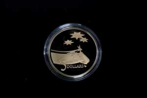 Celebrate Australia $1 coin collectors album plus a 1992 $5 proof coin - 7