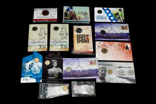 Group of assorted collectable coins and Philatelic Numismatic Covers