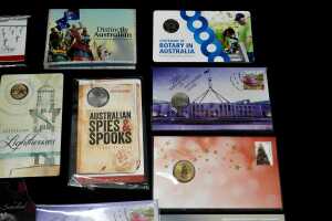Group of assorted collectable coins and Philatelic Numismatic Covers - 3