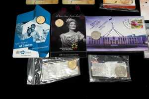 Group of assorted collectable coins and Philatelic Numismatic Covers - 4