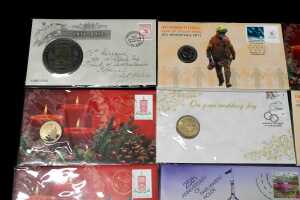 Group of assorted Philatelic Numismatic Covers and collectable coins - 2