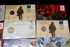 Group of assorted Philatelic Numismatic Covers and collectable coins - 3