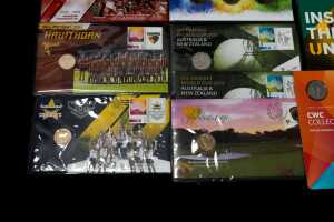 Group of sports themed PNCs and collectable coins - 3