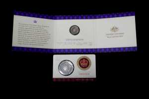 Tin of Royal Philatelic Numismatic Covers and collectable coins - 5