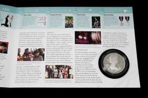 UK Queen Elizabeth II Diamond Jubilee silver proof coin, 28.28g - 4