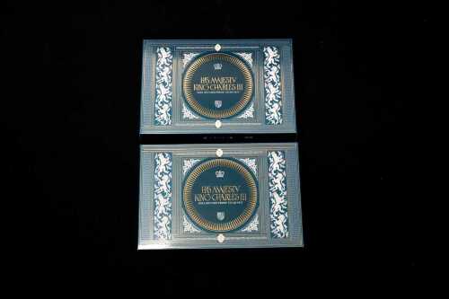 Two 2024 King Charles 6-coin proof year sets