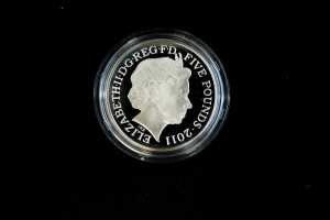 The royal wedding of Prince William 2011 5 Pound 28.28g sterling silver coin - 2