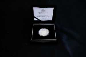 The Rum Rebellion 1808 1oz Fine Silver Proof $5 Coin. - 3