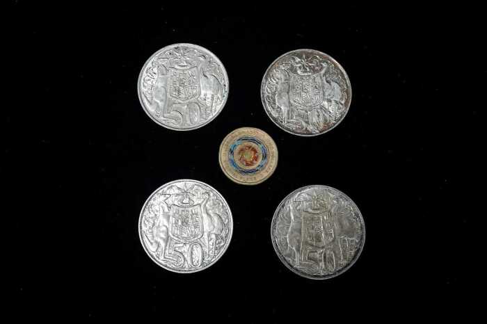 Group of Australian Decimal coins