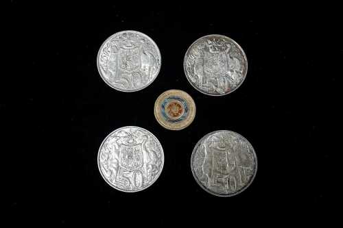 Group of Australian Decimal coins