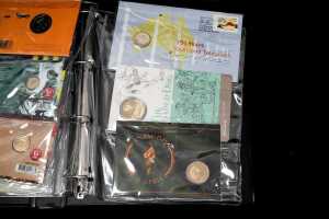 Album of Australian Philatelic Numismatic Covers and Mint coins - 4