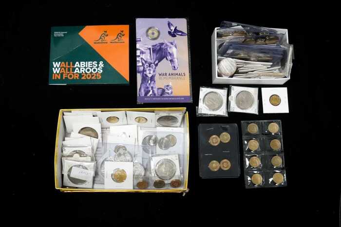 Large group of Decimal Australian coins