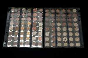A box of assorted decimal coins - 2