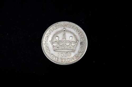 1938 Australian crown