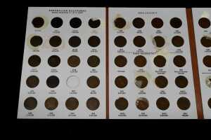 A group of Australian pennies and half pennies - 2