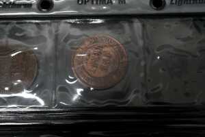 A group of Australian pennies and half pennies - 5