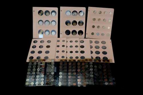 A group of Australian decimal coins