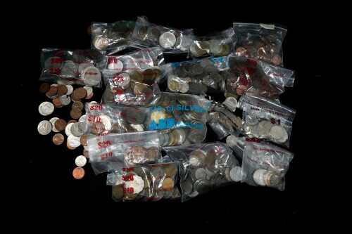 Group of world coins
