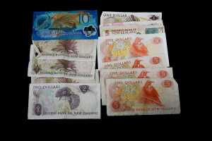 Group of New Zealand decimal and pre decimal coins and notes - 4