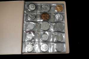 Album of assorted coins and medallions - 2