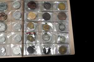 Album of assorted coins and medallions - 3