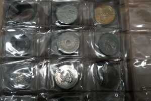 Album of assorted coins and medallions - 4