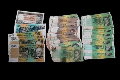 Group of Australian Decimal Banknotes