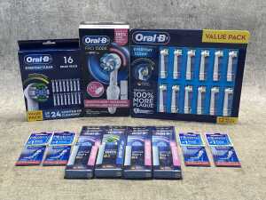 Group of oral hygiene products