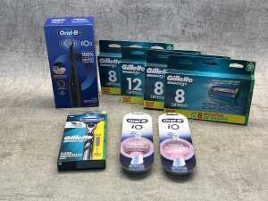 Group of Men's hygiene products