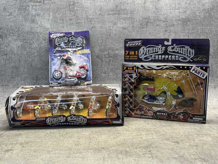 Three packs Street Tech Orange County Choppers