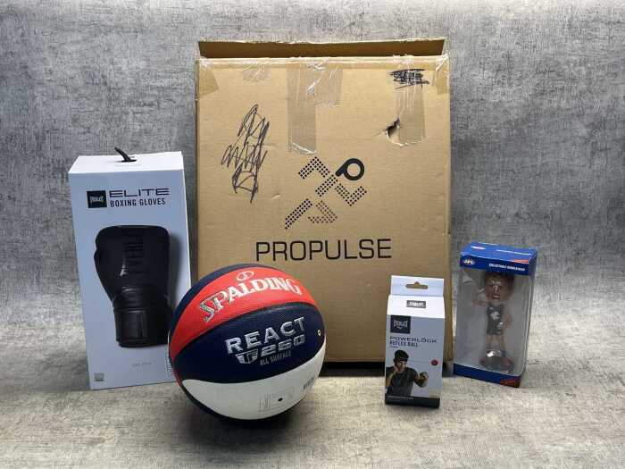Group of sporting equipment