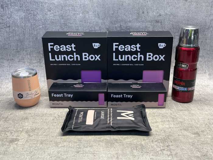 Group of food containers