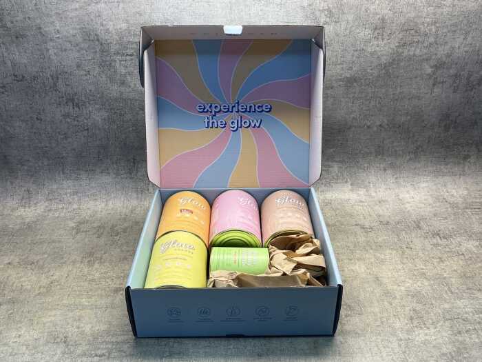 Box of The Collagen Co. shakes